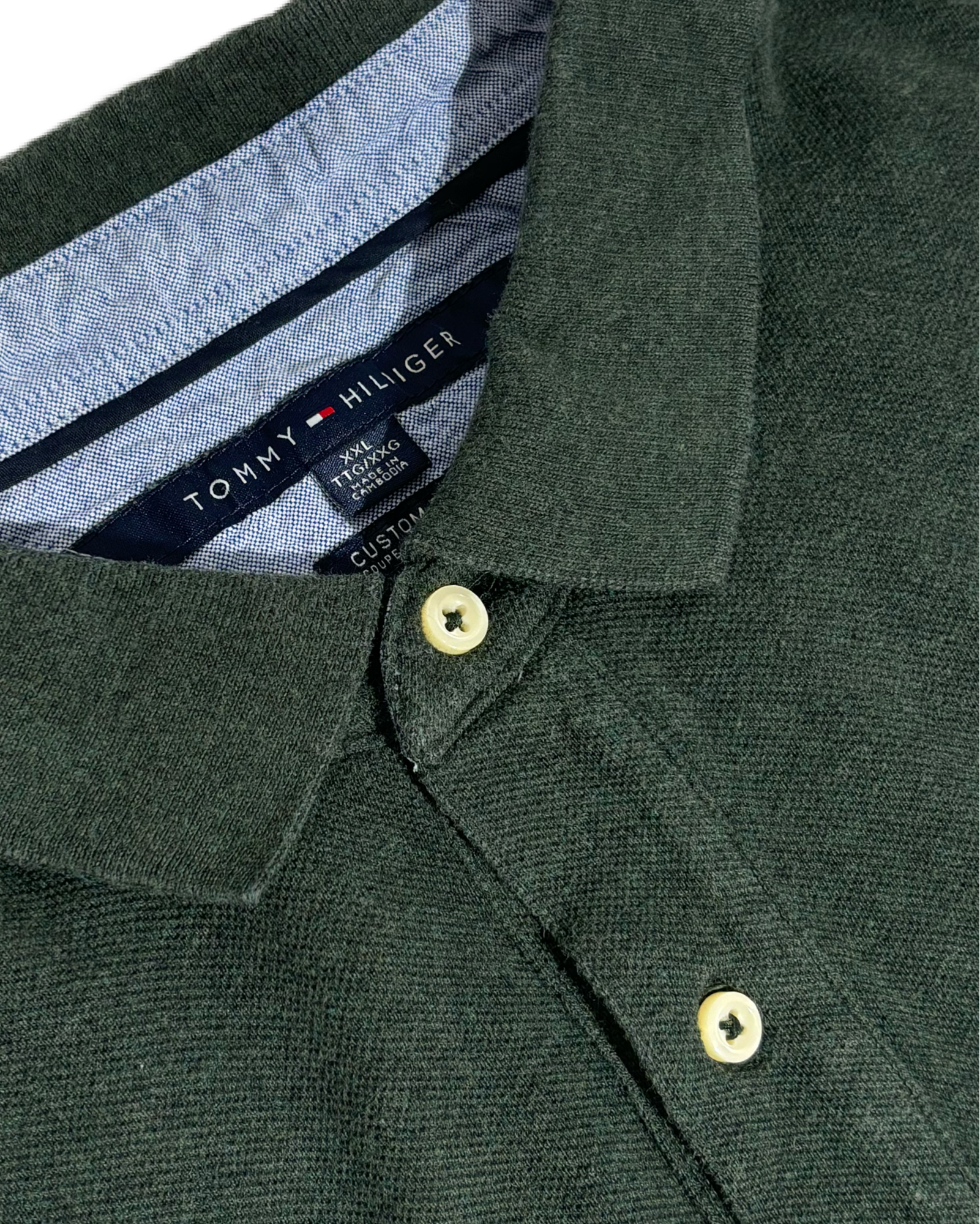 Tommy Hilfiger Dark Green Polo Majica Tommy Hilfiger