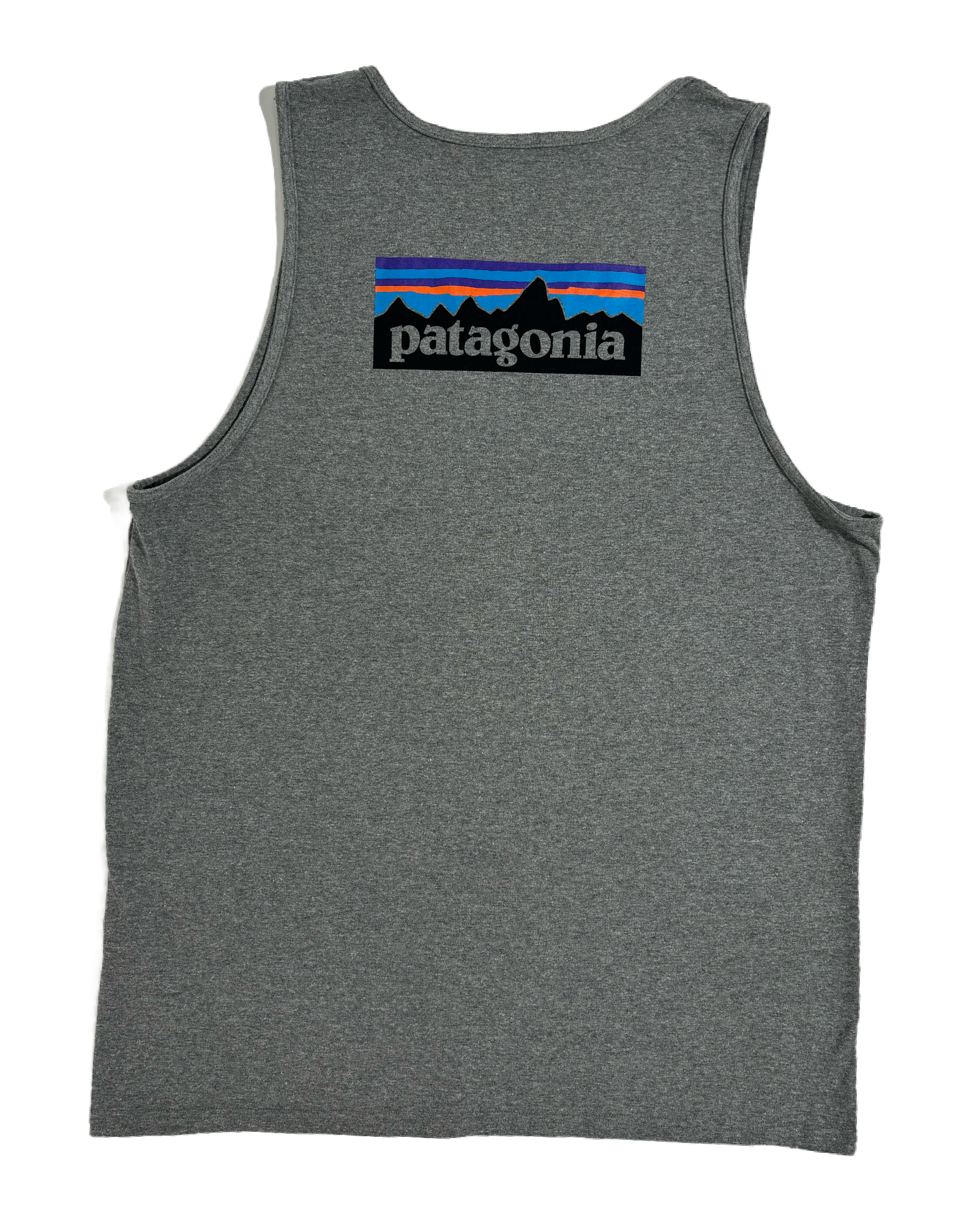 Patagonia Logo No Sleeve Grey Majica Patagonia