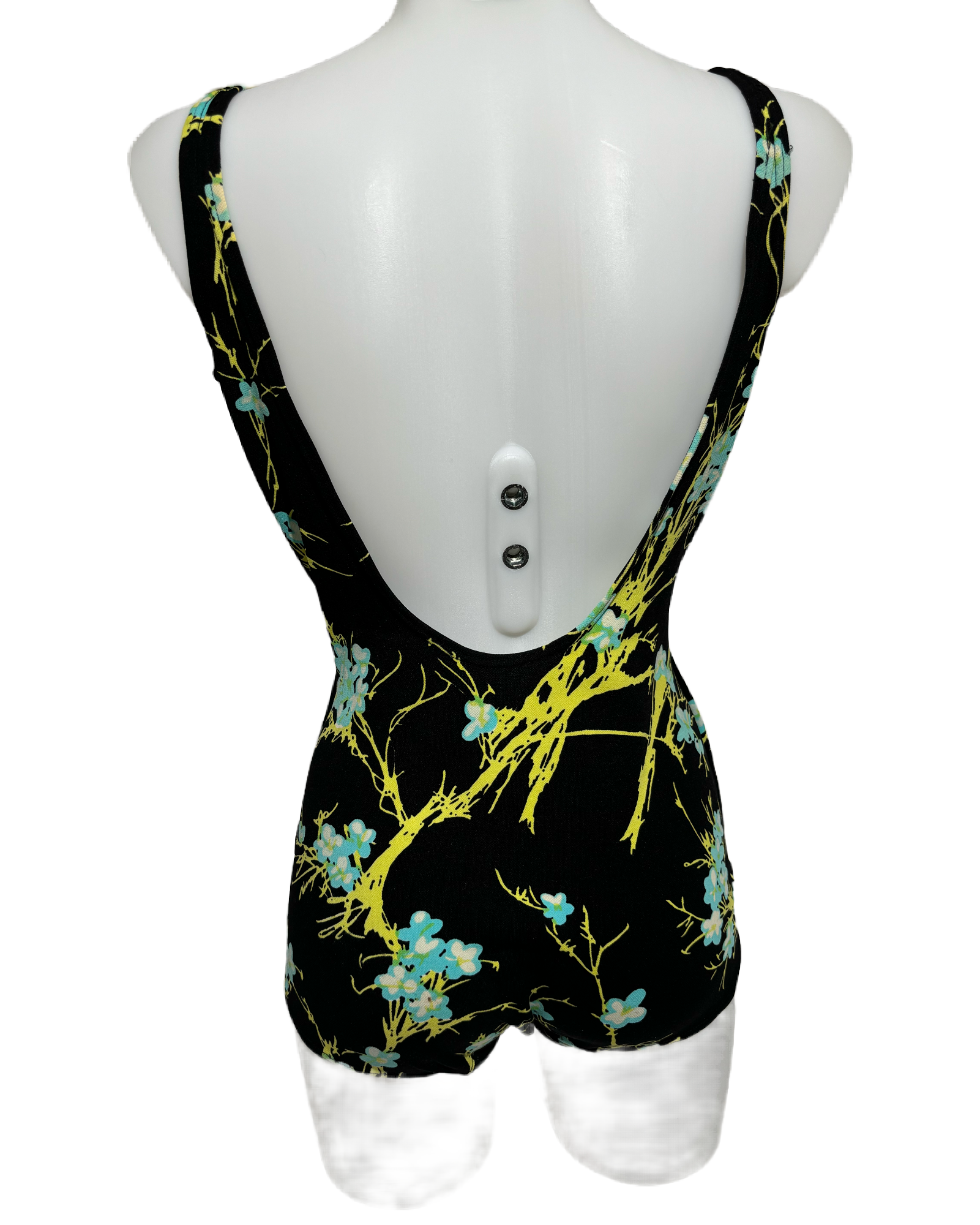 Blossom Radiance 80s Floral Jednodelni Kupaći HELM:VNTG