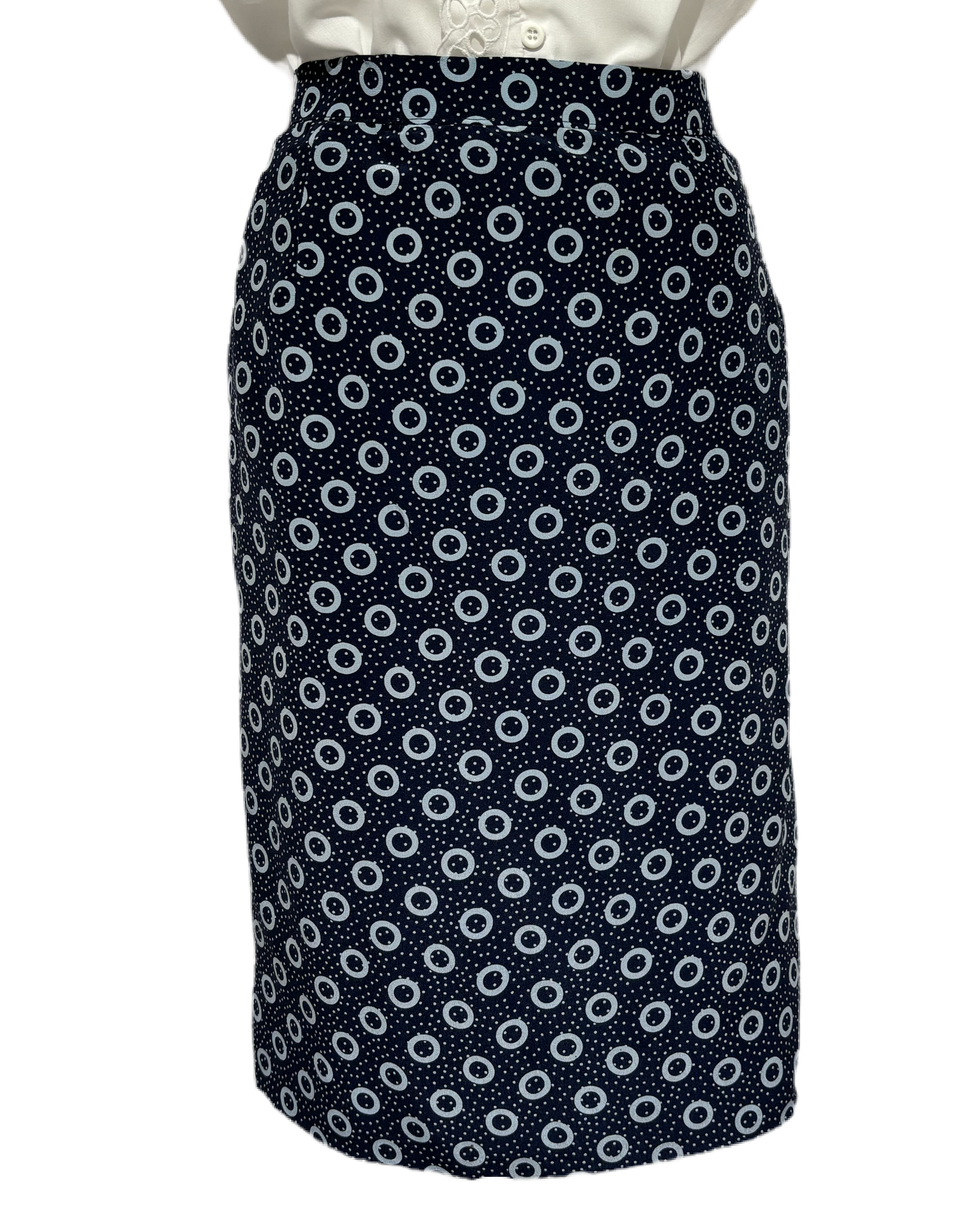 Tropical Fiesta 90s Polka Dot Suknja HELM:VNTG