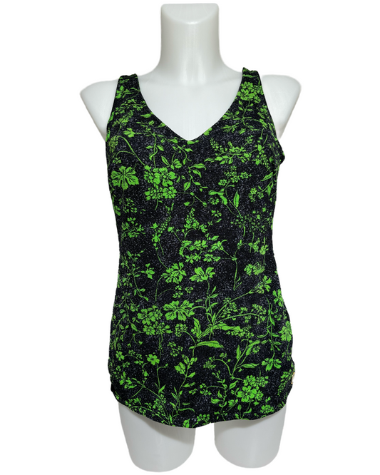 Botanical Bliss Retro Jednodelni Kupaći HELM:VNTG