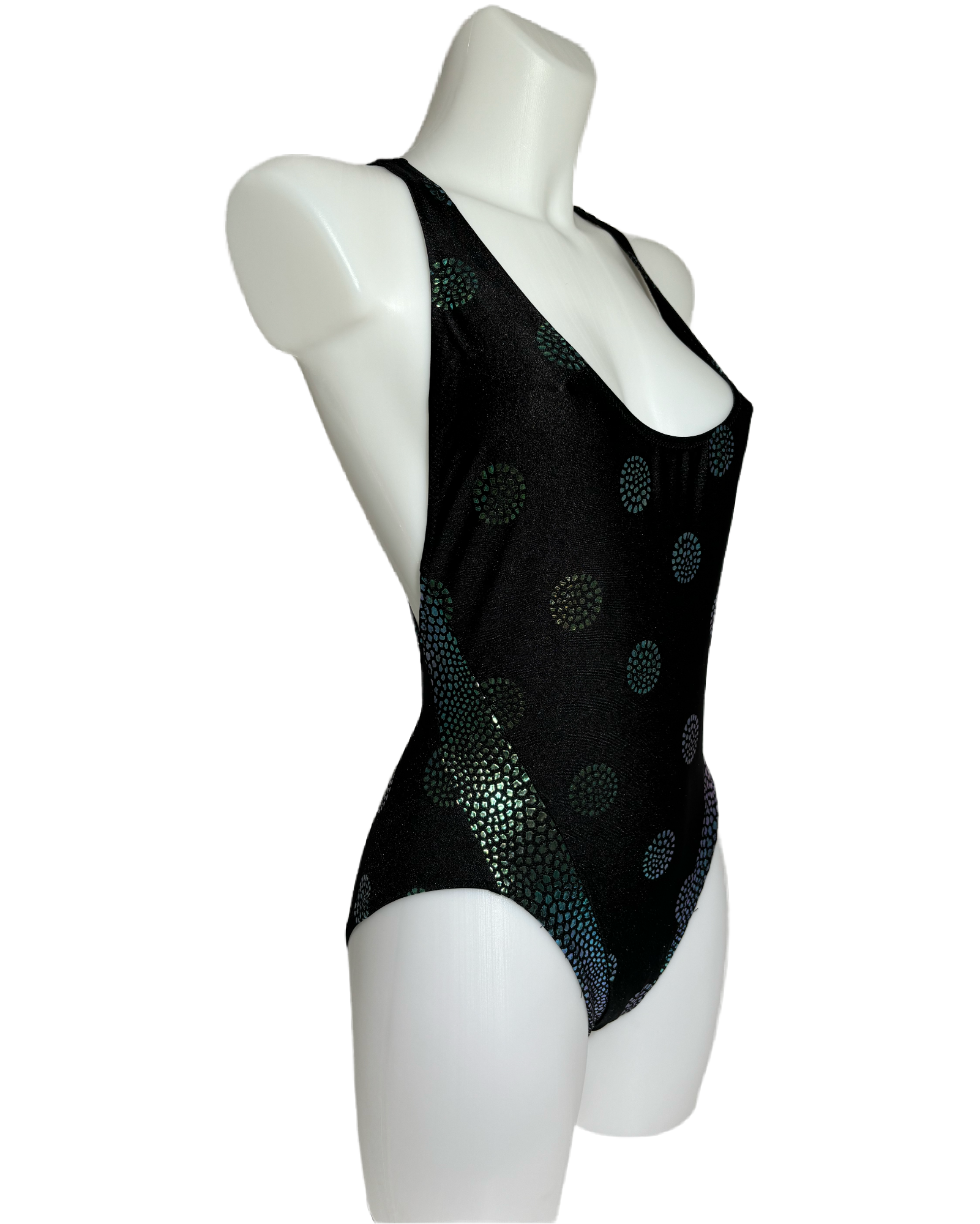 Vibrant Elegance 80s Jednodelni Kupaći HELM:VNTG