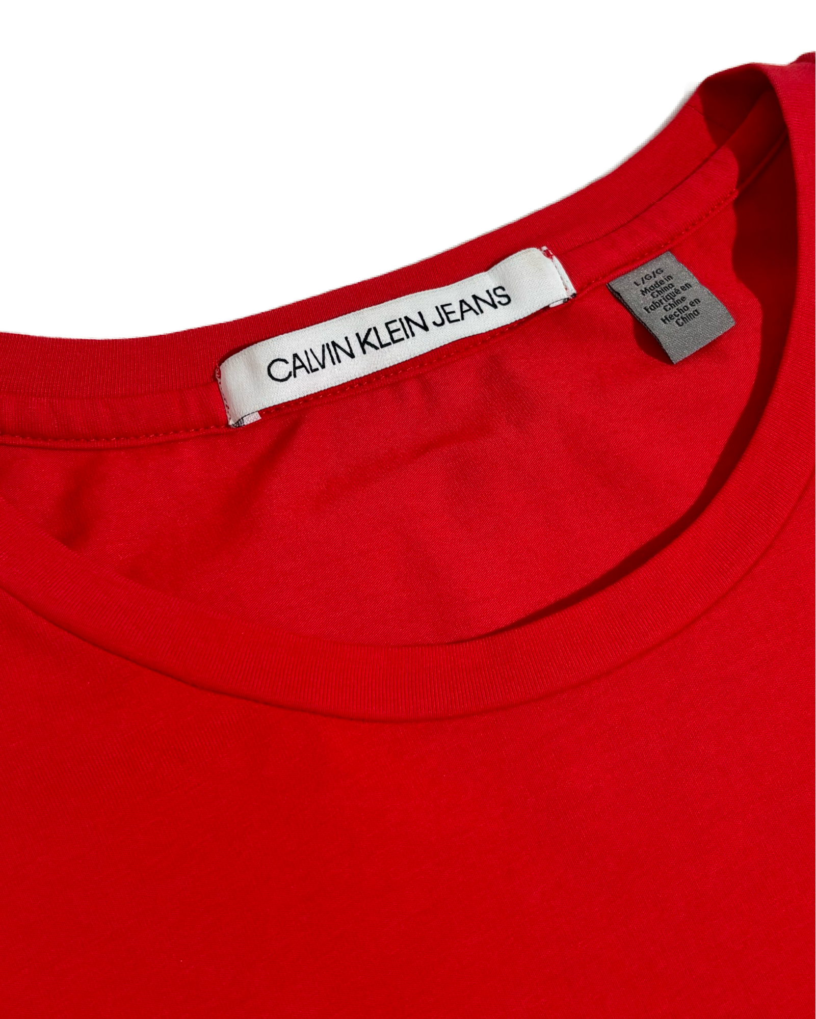 Calvin Klein Red Classic Majica Calvin Klein